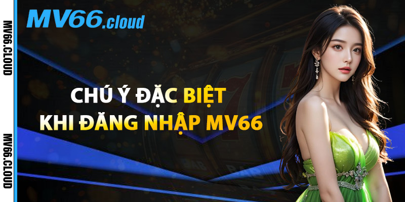 Chú Ý Đặc Biệt Khi Đăng Nhập MV66